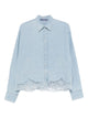 Ermanno Scervino Cotton And Linen Embroidered Shirt