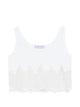 Ermanno Scervino Knitted Tank Top
