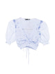 Ermanno Scervino Embroidered Cropped Top