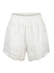 Ermanno Scervino White Cotton Shorts
