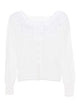 Ermanno Scervino White Cashmere Cardigan