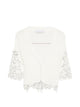 Ermanno Scervino Embroidered Cotton Cardigan
