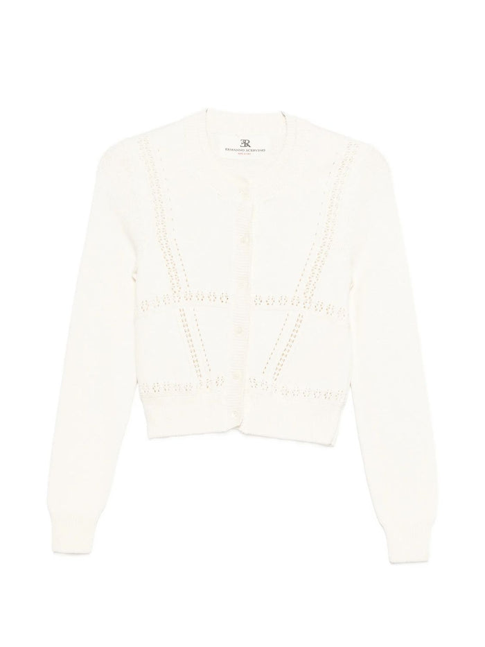 Ermanno Scervino Silk Cotton Cardigan