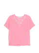 Ermanno Bubble Pink Silk Blouse