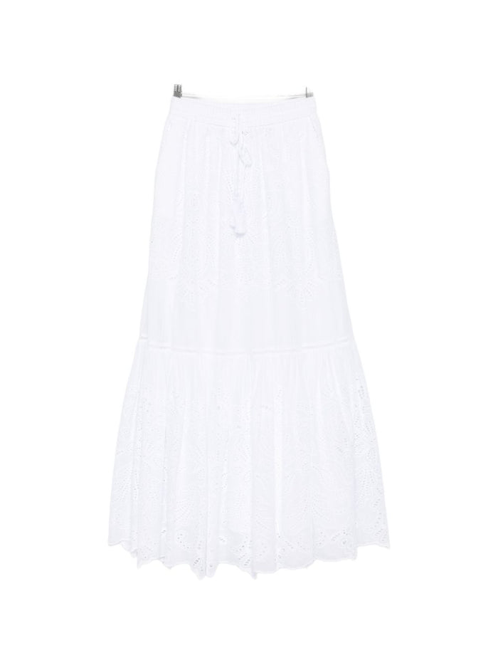 Ermanno Cotton Long Skirt