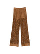 Ermanno Suede Leather Effect Trousers