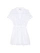 Ermanno Embroidered Cotton Shirtdress