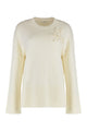 Parosh Sweater With A Round Neck In Wool And Cashmere