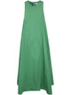 Parosh Sleeveless Maxi Dress