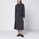 P.a.r.o.s.h. Anthracite Grey Belted Shirt Dress