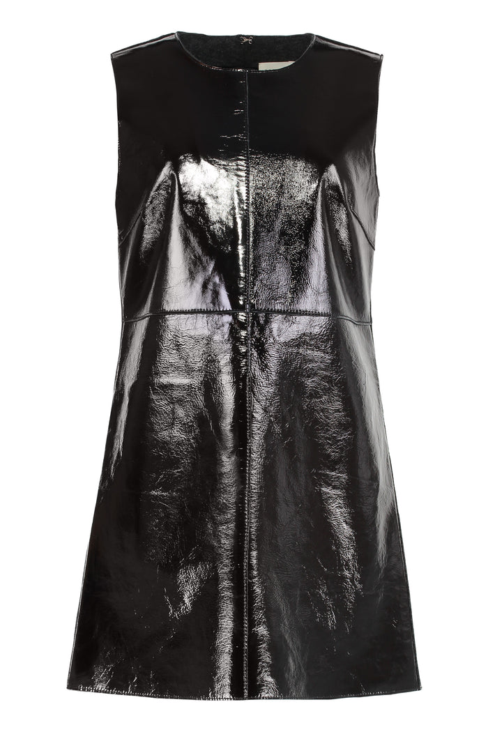 Parosh Marilyn Leather Dress