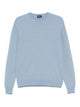 Drumohr Long Sleeve Crew-Neck Logo Sweater
