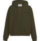 Mc2 Saint Barth Dark Green Embroidered Logo Sweater