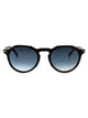 David Beckham Black Gold Acetate Sunglasses