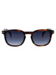 David Beckham Brown Horn Acetate Sunglasses