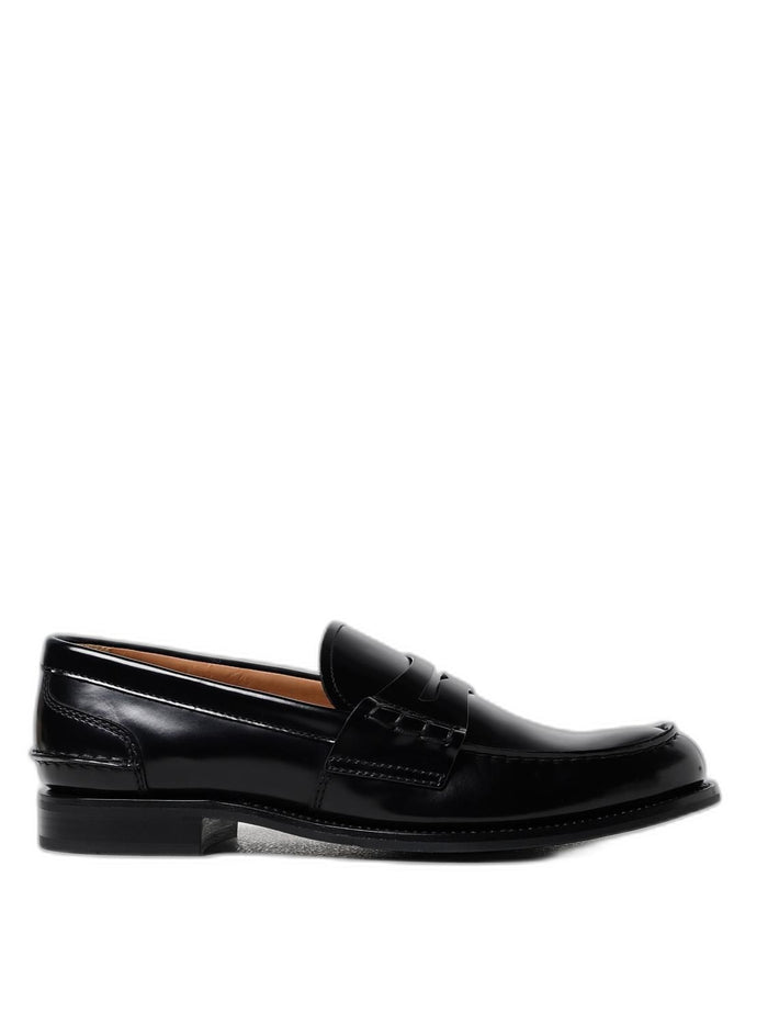 Church's Black Leather Pembley Loafers