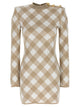 Balmain Vichy Dress