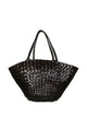 Dragon Difussion Brown Buffalo Calf Leather Handbag