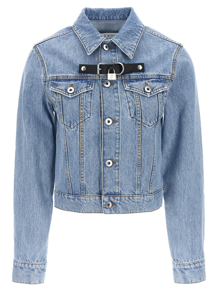 J.w.anderson 'Padlock Strap Trucker' Jacket