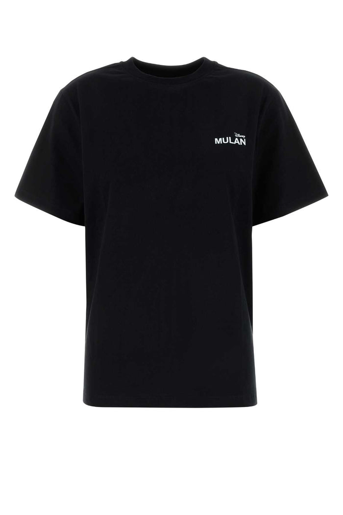 Coperni Black Cotton Coperni X Disney Mulan T-Shirt