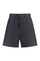 Drkshdw Rick Owens X Drkshdw - Denim Bermuda Shorts