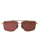 Dita Eyewear Sand Metal Sunglasses