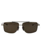 Dita Eyewear Brushed Antique Metal Sunglasses