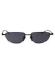 Dita Eyewear Matte Black Metal Sunglasses