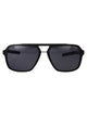 Dita Eyewear Matte Black Metal Sunglasses