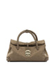 Zanellato Brown Suede Handbag