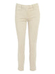 Dondup Perfect White Stretch Trousers