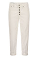 Dondup Koons - Multi-Striped Velvet Trousers With Jewelled Buttons