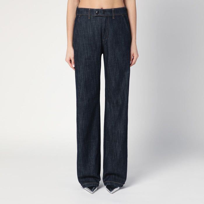 Department 5 Straight-Leg Mouning Dark Blue Jeans