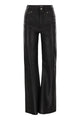 Dondup Amber - Wide-Leg Lambskin Trousers