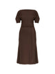 Lemaire Cotton And Linen Midi Dress