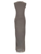 Jean Paul Gaultier Grey Polyamide Dress