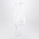 Jacquemus White Asymmetric Cotton Dress