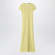 Jacquemus Maxi Dress La Robe Maille In Yellow Knit