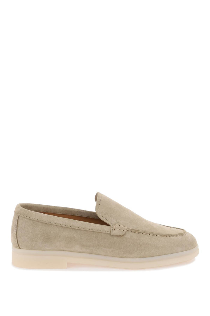 Church's Dove Grey Suede Loafers