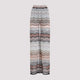 Missoni Red And Beige Viscose Pants