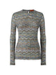 Missoni Zig Zag Motif Crenweck Sweater