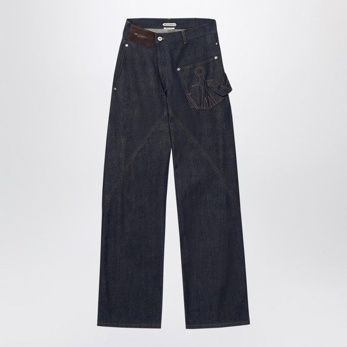Jw Anderson Indigo Twisteddenim Jeans