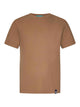 Drumohr Mud-Colored Cotton Crew Neck T-Shirt