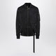 Drkshdw Black Bomber With Zipper