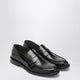 Doucal's Black Leather Classic Loafer