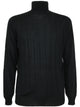 Filippo De Laurentiis Royal Merino Long Sleeves Turtle Neck Sweater