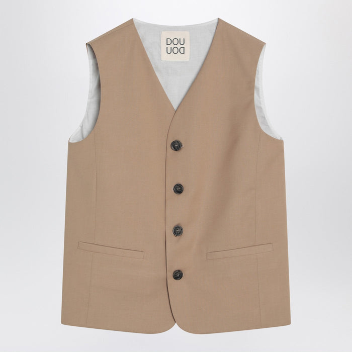 Douuod Vest Cubo Brown