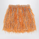 Douuod Orange Maracaibo Skirt With Feathers