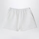Douuod White Shorts In Textured Fabric