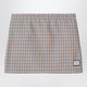 Douuod Betulla Beige Mini Skirt With Check Pattern